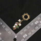 PREMIUM VINTAGE NATURAL FRESHWATER PEARL EARRINGS_CWAJE3803
