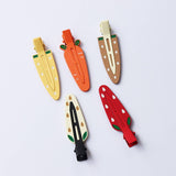 METAL CARROT HAIR CLIP NO CREASE SIDE BANG PIN_CWAHA2625