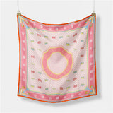 Women Outerwear Thin Square Scarf_Cwasc0661