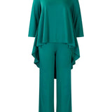 OVERSIZED TOP AND WIDE LEG PANTS TWO PIECE SET_CWSTB1141