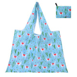 LARGE CAPACITY OXFORD CLOTH FOLDING SHOPPING BAG_CWAB3463