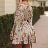 Stylish Sexy One-Shoulder Short Dress