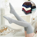AUTUMN AND WINTER LONG OVER THE KNEE SOCKS_CWMS0846