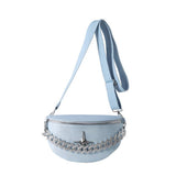 BELT BAG CROSSBODY BAG SUMMER WITH CHUNKY CHAIN_CWAB2067