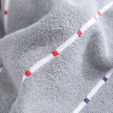 HOUSEHOLD STRIPED COTTON ABSORBENT TOWEL SOFT GIFT_CWMM2317