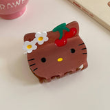 CUTE CARTOON CAT HAIR CLAW ACETATE HAIRPIN_CWAHA5707
