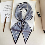 IMITATION SILK RIBBON BEVEL WIDE COLLAR HEAD SCARF_CWASC1529