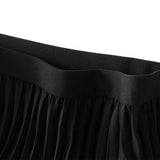 ACCORDION SKIRT LONG HIGH WAISTA LINE PLEATEDSKIRT_CWBMS0293