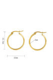 18K Gold Plated Stainless Steel Earrings_Cwaje0388