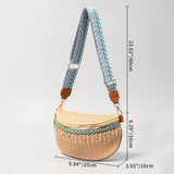 Women All-Match Straw Woven Chest Bag_Cwab2003