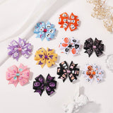 DARK BAT DEVIL HALLOWEEN HAIR CLIP FOR KIDS_CWAHA6680