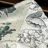 SILK SQUARE SCARF FOR WOMEN SPRING FALL GIFT_CWASC0563