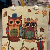 Vintage Animal Embroidered Canvas Tote Bag_Cwab1679