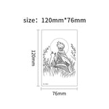 PRINCE BOY ROSE FOX PLANET TATTOO STICKERS_CWMM8267