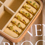 DECEMBER COLORED ZIRCONIA OPEN RING_CWMM5739