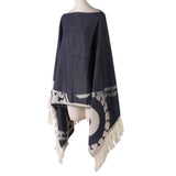 SHAWL WEAR SCARF LEISURE TRAVEL PULLOVER CLOAK_CWASC2274