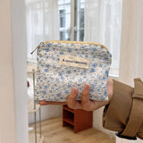 Floral Mini Wallet Lipstick Cushion Card Holder_Cuab00663