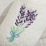 LAVENDER PATTERN WARM COTTON SLIPPERS_CWSHS0451