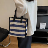 NEW STRAW SIMPLE HAND HELD BROWN COSMETIC BAG_CWAB4454