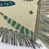 GEOMETRIC KNITTING BLANKET OUTDOOR CAMPING BLANKET_CWMM0404