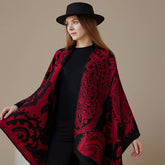FAUX CASHMERE SCARF WARM SHAWL CASHMERE CAPE_CWASC2229