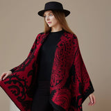 FAUX CASHMERE SCARF WARM SHAWL CASHMERE CAPE_CWASC2229