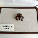 MEDIUM PUMPKIN ACETATE HAIR CLAW CLIP_CWAHA5957