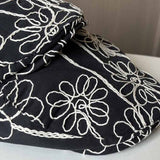 Vintage Flower Embroidered Front Cap_Cwab2903