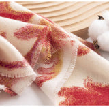 ELEGANT PRINT SCARF FAUX CASHMERE WINTER WRAP_CWASC0936