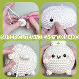 HANDMADE BUNNY DOLL CROCHET MATERIAL PACKAGE_CWMM1864