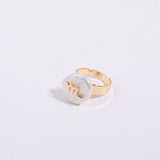 12 ZODIAC SIGNS IRREGULAR PEARL RINGS_CWMM5742