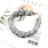 SIMPLE CRUMPLED PLEATED HEADBAND_CWAHA0984