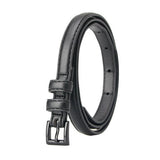 Cwabe0907_Women'S Small Square Buckle Thin Belt