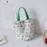 SUMMER CANVAS BUCKET TOTE BAG FOR GIRLS SMALL_CWAB5668