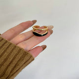GEOMETRIC CONTRAST INDEX FINGER OPEN RING_CWAJE1990