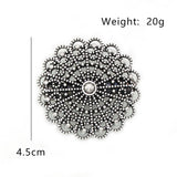 NEW COLLAR CLIP RETRO FLOWER CARDIGAN SHAWL CLIP_CWMM2203