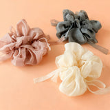 Oversized Chiffon Ribbon Scrunchie Hair Tie Women_Cwaha07537