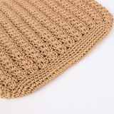 HOLLOW ONE SHOULDER BAG BEACH BAGS TOTES WITH MESH_CWAB4664