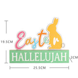 EASTER BUNNY EGG LETTER WOOD STANDING DECOR_CWAJE05392