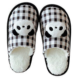 CUTE PANDA COTTON NON SLIP SLIPPERS FOR WOMEN_CWMM2949
