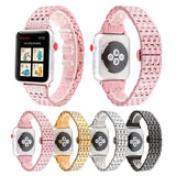 APPLE WATCH9 BEADED DIAMOND STRAP_CWWW0051