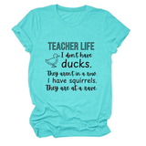 Womens Teacher Life I Dont Funny Tee_Cwttsl0487
