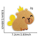 CUTE CARTOON ANIMAL SERIES EMBROIDERED PATCH_CWMM4059