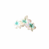 COLORFUL 3 EGG FLOWER HAIR CLAW VINTAGE ELEGANT_CWMM4994