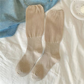 Women Breathable Mesh Mid-Length Cotton Socks_Cwms0647