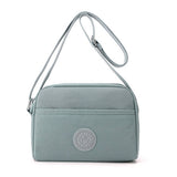 Lightweight Solid Nylon Crossbody Shoulder Bag_Cwasc1735