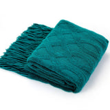 SOFT WARM AND COMFORTABLE TASSEL SOFA BLANKET_CWMM0215