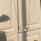 SUMMER STARFISH CONCH PENDANT NECKLACE_CWMM5328