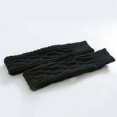 CABLE KNIT WINTER WARM KNEE HIGH SOCKS_CWMS015