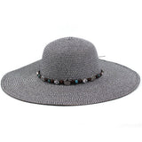 OUTDOOR LEISURE SUN PROTECTION DOME STRAW HAT_CWAH1205